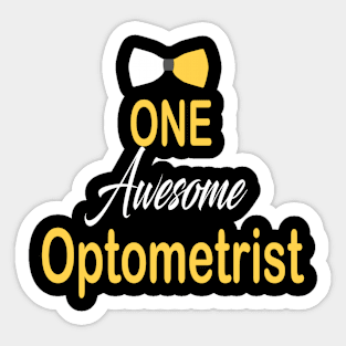 Optometrist Sticker